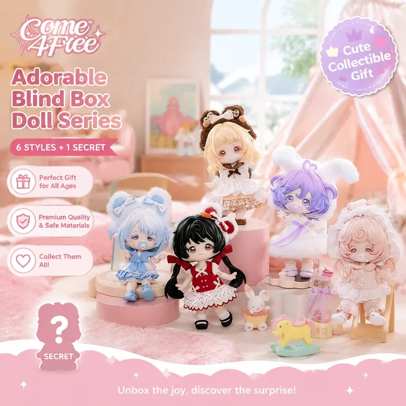 Dresses - Come4free 블라인드 박스 시리즈 BJD 인형